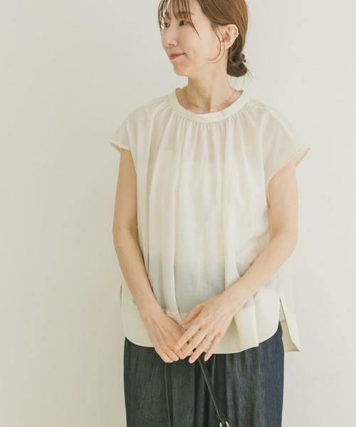 URBAN RESEARCH ITEMS / アーバンリサーチ アイテムズ シャツ・ブラウス | ラウンドフレンチブラウス | 詳細3