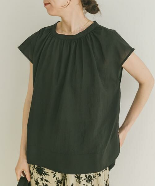 URBAN RESEARCH ITEMS / アーバンリサーチ アイテムズ シャツ・ブラウス | ラウンドフレンチブラウス | 詳細8