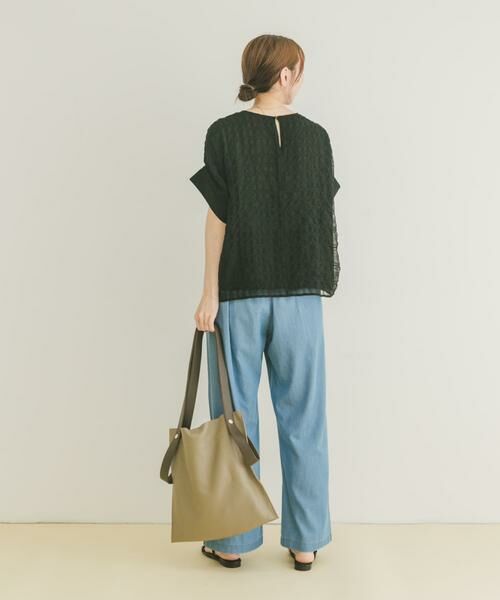 URBAN RESEARCH ITEMS / アーバンリサーチ アイテムズ シャツ・ブラウス | シアーチェックレイヤードブラウス | 詳細6