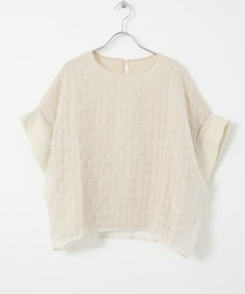 URBAN RESEARCH ITEMS / アーバンリサーチ アイテムズ シャツ・ブラウス | シアーチェックレイヤードブラウス | 詳細16