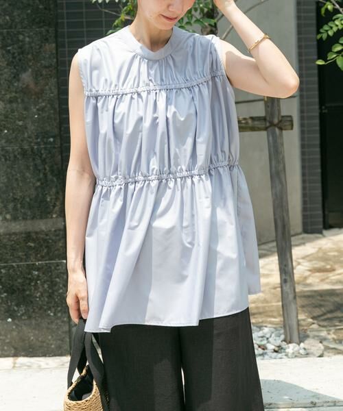 URBAN RESEARCH ITEMS / アーバンリサーチ アイテムズ シャツ・ブラウス | バックリボンティアードブラウス | 詳細1