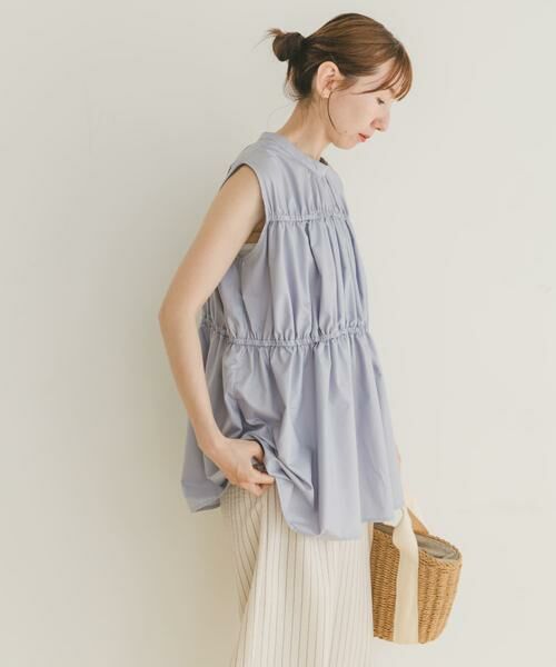 URBAN RESEARCH ITEMS / アーバンリサーチ アイテムズ シャツ・ブラウス | バックリボンティアードブラウス | 詳細10