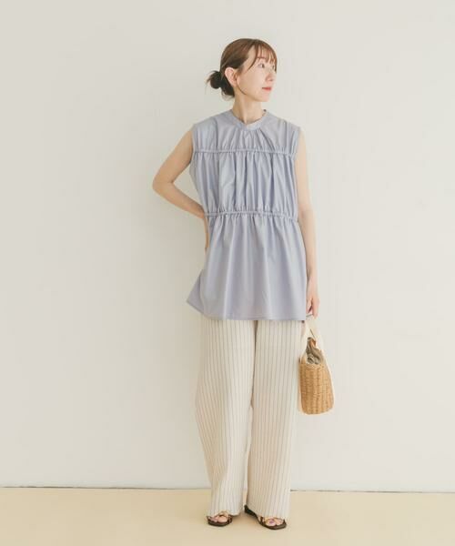 URBAN RESEARCH ITEMS / アーバンリサーチ アイテムズ シャツ・ブラウス | バックリボンティアードブラウス | 詳細11