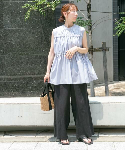 URBAN RESEARCH ITEMS / アーバンリサーチ アイテムズ シャツ・ブラウス | バックリボンティアードブラウス | 詳細4