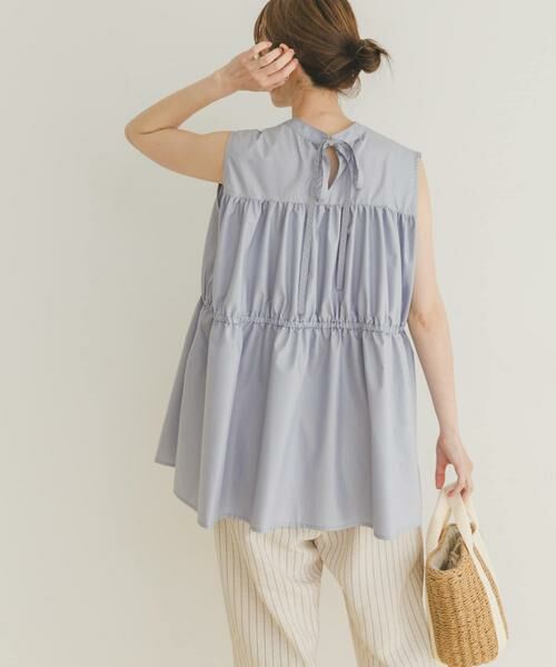 URBAN RESEARCH ITEMS / アーバンリサーチ アイテムズ シャツ・ブラウス | バックリボンティアードブラウス | 詳細7