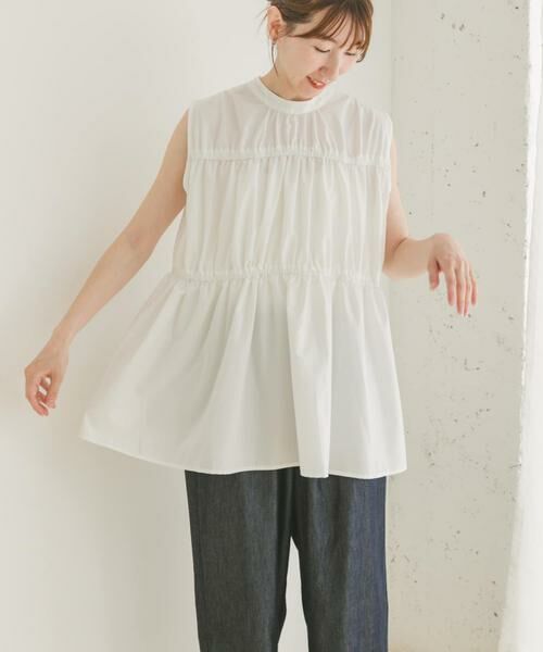 URBAN RESEARCH ITEMS / アーバンリサーチ アイテムズ シャツ・ブラウス | バックリボンティアードブラウス | 詳細19