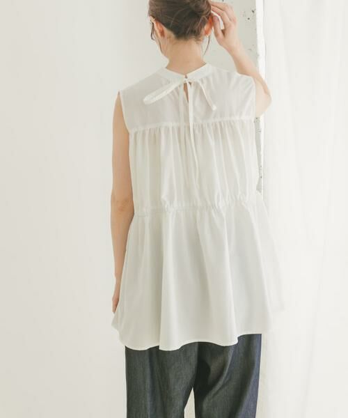 URBAN RESEARCH ITEMS / アーバンリサーチ アイテムズ シャツ・ブラウス | バックリボンティアードブラウス | 詳細20