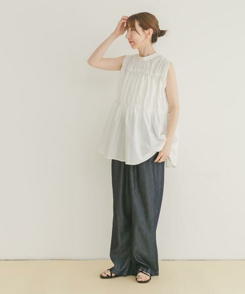 URBAN RESEARCH ITEMS / アーバンリサーチ アイテムズ シャツ・ブラウス | バックリボンティアードブラウス | 詳細22