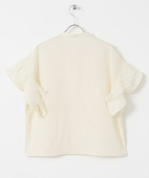 URBAN RESEARCH ITEMS / アーバンリサーチ アイテムズ シャツ・ブラウス | チュールドッキングフリルブラウス | 詳細11