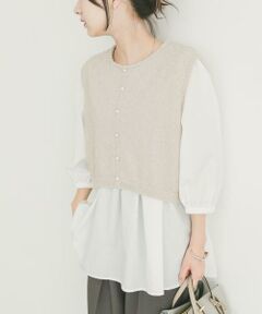 URBAN RESEARCH ITEMS / アーバンリサーチ アイテムズ チュニック | ニットドッキングチュニック