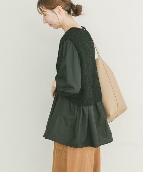 URBAN RESEARCH ITEMS / アーバンリサーチ アイテムズ チュニック | ニットドッキングチュニック | 詳細2