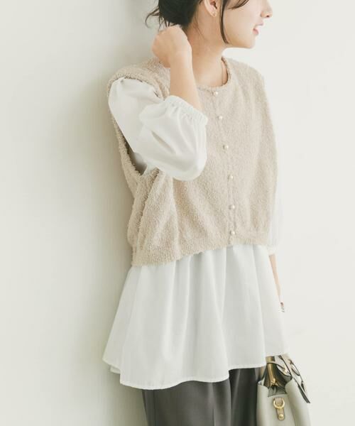 URBAN RESEARCH ITEMS / アーバンリサーチ アイテムズ チュニック | ニットドッキングチュニック | 詳細9