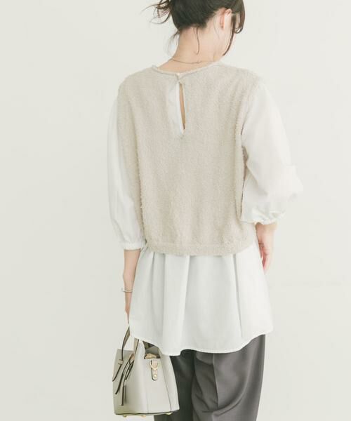 URBAN RESEARCH ITEMS / アーバンリサーチ アイテムズ チュニック | ニットドッキングチュニック | 詳細10