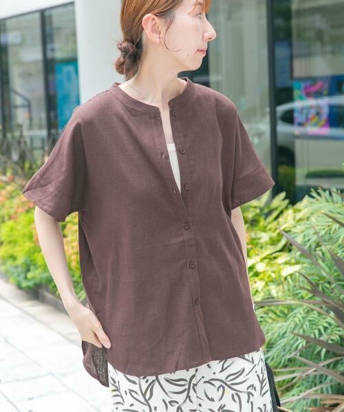 URBAN RESEARCH ITEMS / アーバンリサーチ アイテムズ シャツ・ブラウス | リネンレーヨンフレンチシャツ | 詳細5