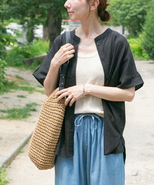 URBAN RESEARCH ITEMS / アーバンリサーチ アイテムズ シャツ・ブラウス | リネンレーヨンフレンチシャツ | 詳細12