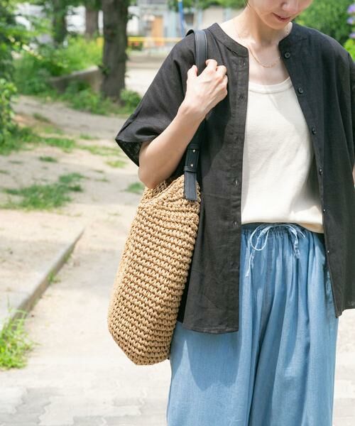 URBAN RESEARCH ITEMS / アーバンリサーチ アイテムズ シャツ・ブラウス | リネンレーヨンフレンチシャツ | 詳細13