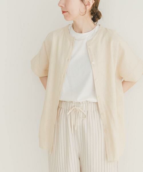 URBAN RESEARCH ITEMS / アーバンリサーチ アイテムズ シャツ・ブラウス | リネンレーヨンフレンチシャツ | 詳細25