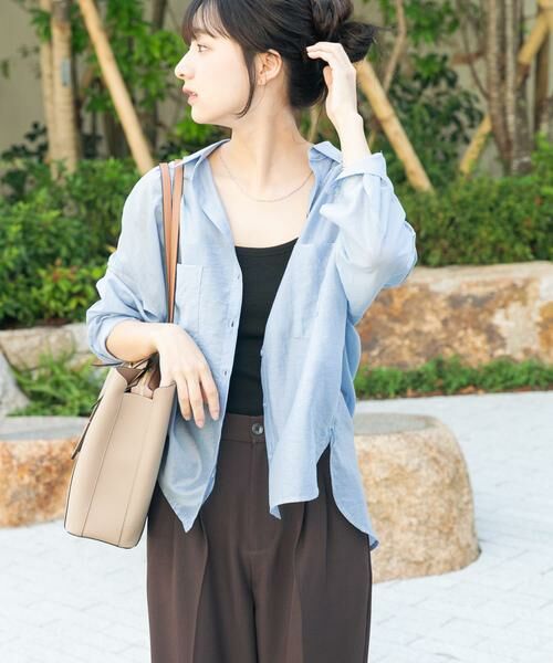 URBAN RESEARCH ITEMS / アーバンリサーチ アイテムズ シャツ・ブラウス | シアーポケットスキッパーシャツ | 詳細3