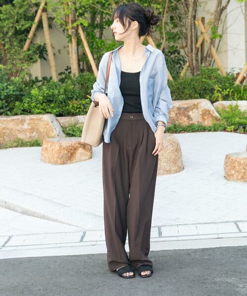 URBAN RESEARCH ITEMS / アーバンリサーチ アイテムズ シャツ・ブラウス | シアーポケットスキッパーシャツ | 詳細5