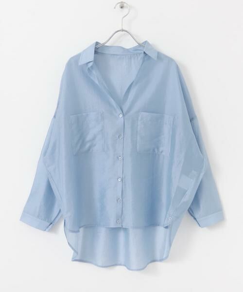 URBAN RESEARCH ITEMS / アーバンリサーチ アイテムズ シャツ・ブラウス | シアーポケットスキッパーシャツ | 詳細6