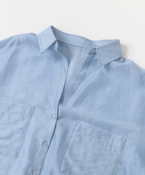URBAN RESEARCH ITEMS / アーバンリサーチ アイテムズ シャツ・ブラウス | シアーポケットスキッパーシャツ | 詳細7