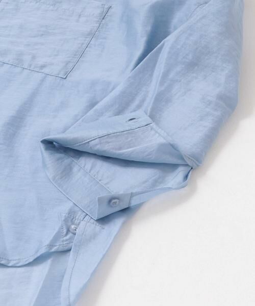 URBAN RESEARCH ITEMS / アーバンリサーチ アイテムズ シャツ・ブラウス | シアーポケットスキッパーシャツ | 詳細9