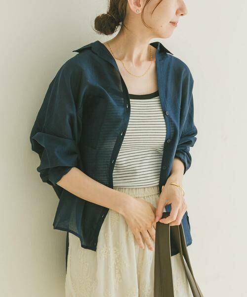 URBAN RESEARCH ITEMS / アーバンリサーチ アイテムズ シャツ・ブラウス | シアーポケットスキッパーシャツ | 詳細13