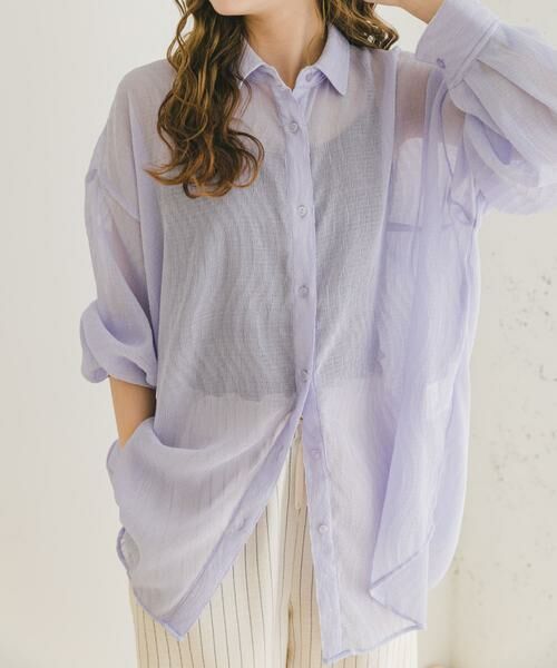 URBAN RESEARCH ITEMS / アーバンリサーチ アイテムズ シャツ・ブラウス | ヨウリュウシアービッグシャツ | 詳細1