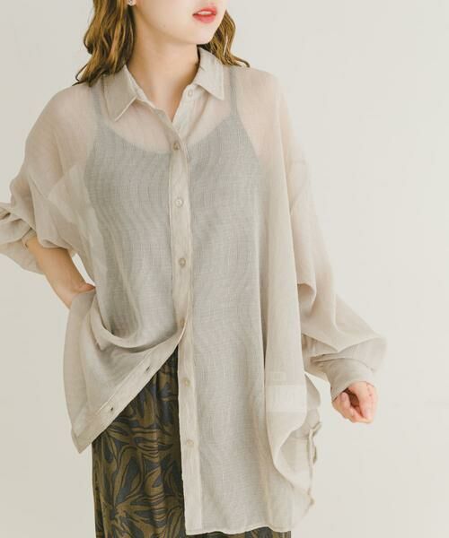 URBAN RESEARCH ITEMS / アーバンリサーチ アイテムズ シャツ・ブラウス | ヨウリュウシアービッグシャツ | 詳細23