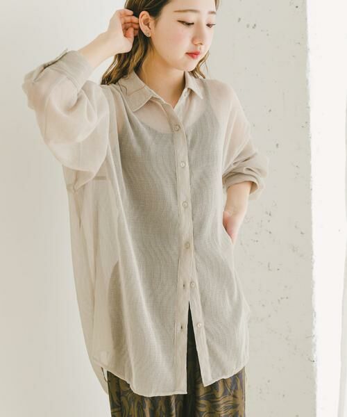 URBAN RESEARCH ITEMS / アーバンリサーチ アイテムズ シャツ・ブラウス | ヨウリュウシアービッグシャツ | 詳細24