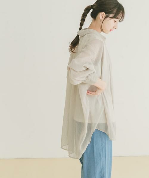 URBAN RESEARCH ITEMS / アーバンリサーチ アイテムズ シャツ・ブラウス | ヨウリュウシアービッグシャツ | 詳細14