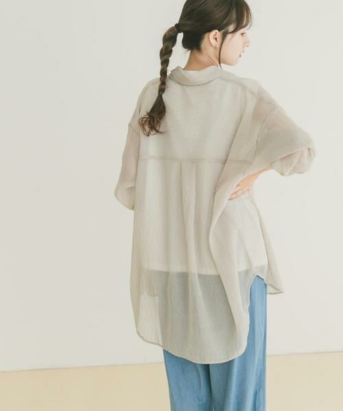 URBAN RESEARCH ITEMS / アーバンリサーチ アイテムズ シャツ・ブラウス | ヨウリュウシアービッグシャツ | 詳細15