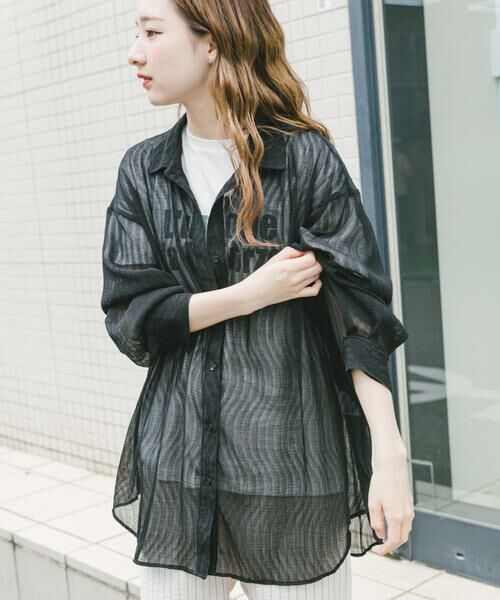 URBAN RESEARCH ITEMS / アーバンリサーチ アイテムズ シャツ・ブラウス | ヨウリュウシアービッグシャツ | 詳細27