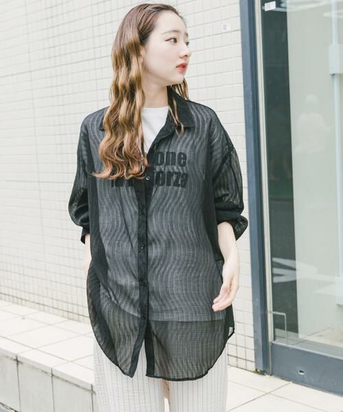 URBAN RESEARCH ITEMS / アーバンリサーチ アイテムズ シャツ・ブラウス | ヨウリュウシアービッグシャツ | 詳細28