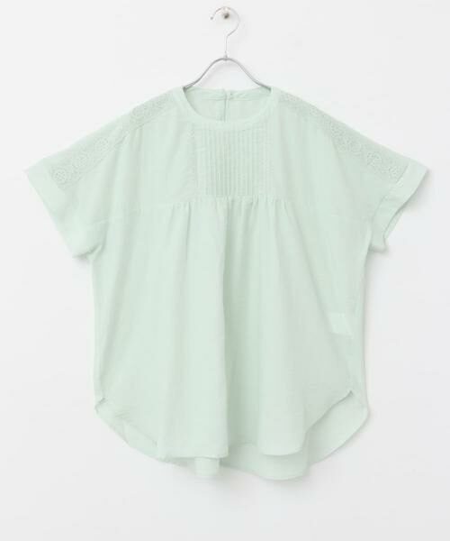 URBAN RESEARCH ITEMS / アーバンリサーチ アイテムズ シャツ・ブラウス | ピンタックレースブラウス | 詳細8