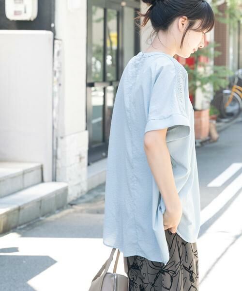 URBAN RESEARCH ITEMS / アーバンリサーチ アイテムズ シャツ・ブラウス | ピンタックレースブラウス | 詳細12