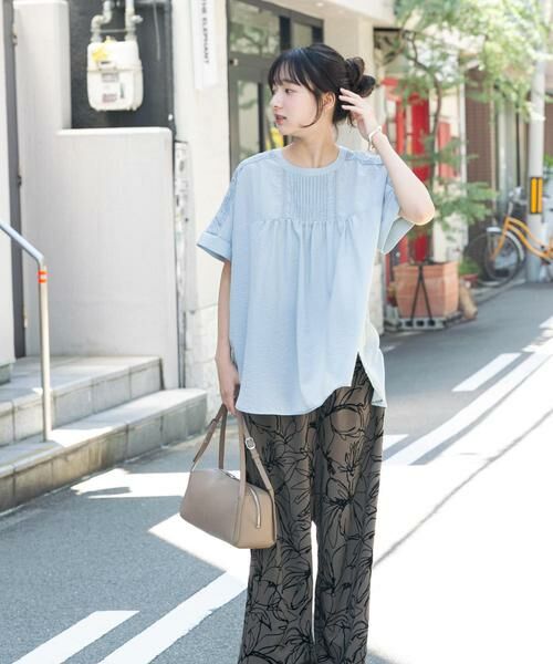 URBAN RESEARCH ITEMS / アーバンリサーチ アイテムズ シャツ・ブラウス | ピンタックレースブラウス | 詳細13