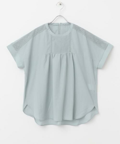 URBAN RESEARCH ITEMS / アーバンリサーチ アイテムズ シャツ・ブラウス | ピンタックレースブラウス | 詳細16