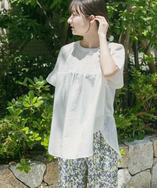 URBAN RESEARCH ITEMS / アーバンリサーチ アイテムズ シャツ・ブラウス | ピンタックレースブラウス | 詳細18