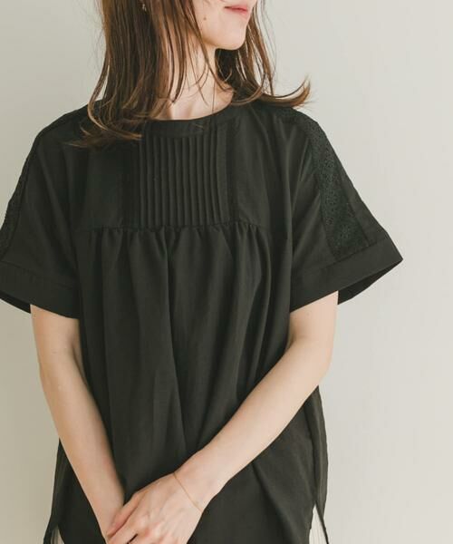 URBAN RESEARCH ITEMS / アーバンリサーチ アイテムズ シャツ・ブラウス | ピンタックレースブラウス | 詳細26