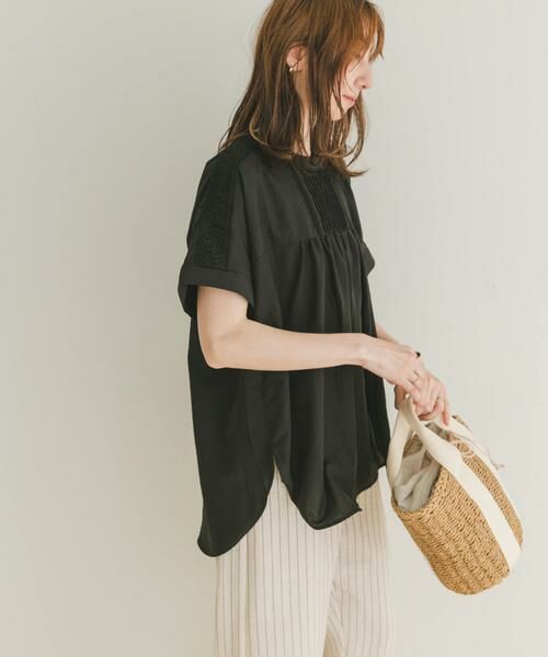 URBAN RESEARCH ITEMS / アーバンリサーチ アイテムズ シャツ・ブラウス | ピンタックレースブラウス | 詳細28