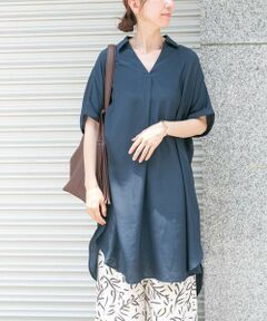 URBAN RESEARCH ITEMS / アーバンリサーチ アイテムズ チュニック | スキッパーフレンチチュニック