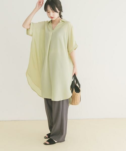 URBAN RESEARCH ITEMS / アーバンリサーチ アイテムズ チュニック | スキッパーフレンチチュニック | 詳細2