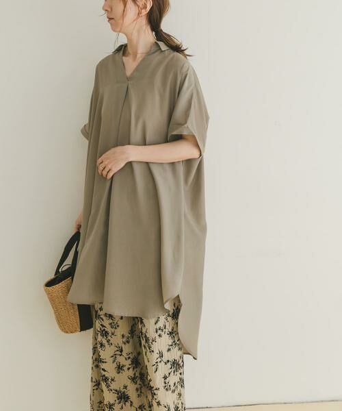 URBAN RESEARCH ITEMS / アーバンリサーチ アイテムズ チュニック | スキッパーフレンチチュニック | 詳細11