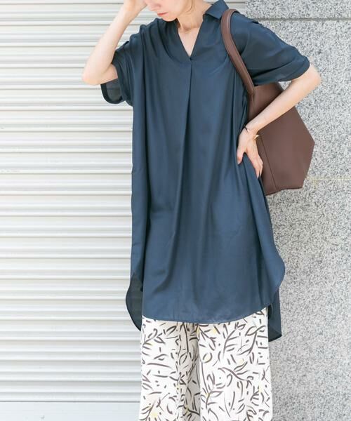 URBAN RESEARCH ITEMS / アーバンリサーチ アイテムズ チュニック | スキッパーフレンチチュニック | 詳細18