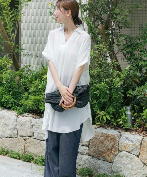 URBAN RESEARCH ITEMS / アーバンリサーチ アイテムズ チュニック | スキッパーフレンチチュニック | 詳細30