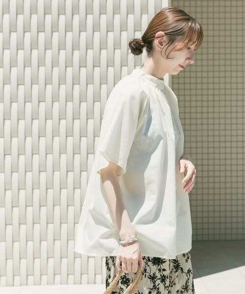 URBAN RESEARCH ITEMS / アーバンリサーチ アイテムズ シャツ・ブラウス | 『UR GREEN』ハイネックブラウス | 詳細1