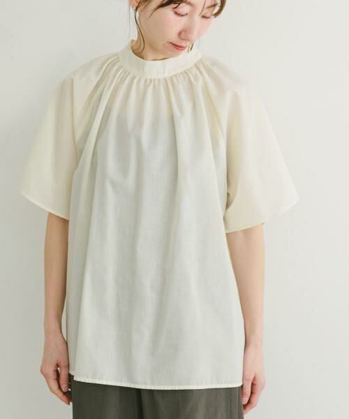 URBAN RESEARCH ITEMS / アーバンリサーチ アイテムズ シャツ・ブラウス | 『UR GREEN』ハイネックブラウス | 詳細5