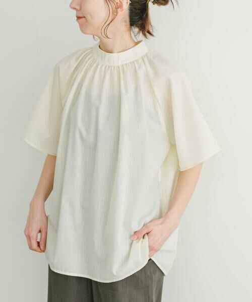 URBAN RESEARCH ITEMS / アーバンリサーチ アイテムズ シャツ・ブラウス | 『UR GREEN』ハイネックブラウス | 詳細6