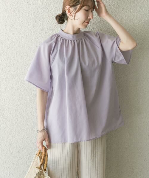 URBAN RESEARCH ITEMS / アーバンリサーチ アイテムズ シャツ・ブラウス | 『UR GREEN』ハイネックブラウス | 詳細10